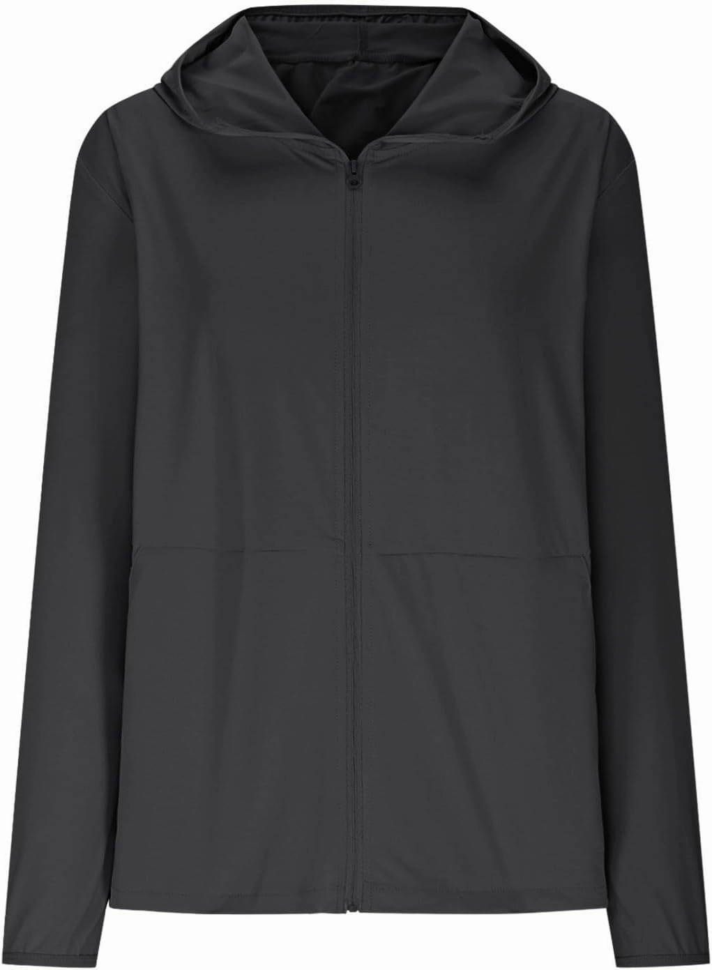 Women's UPF 50  Sun Protection Shirts Full Zip Athletic Long Sleeve Running Jackets Lightweight Tops with Pockets