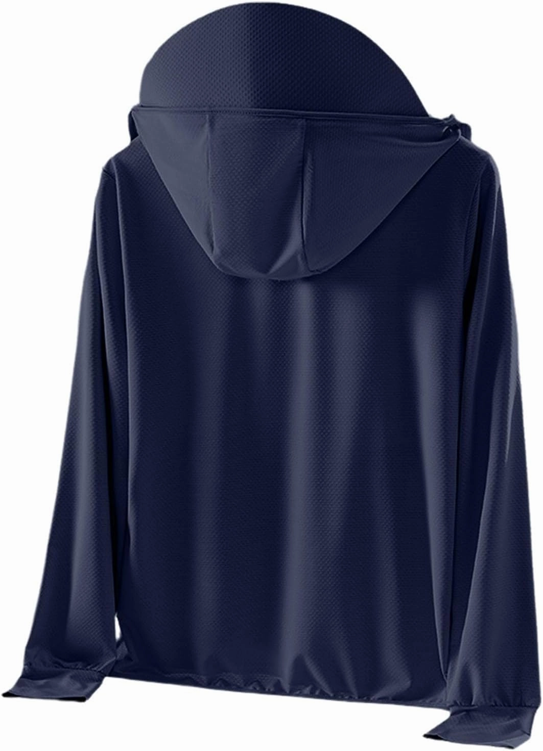 Women's UPF Sun Protection Shirt SPF Jacket UV Zip Up Hoodie Long Sleeve Summer Ice Silk Outdoor Coat with Thumb Hole