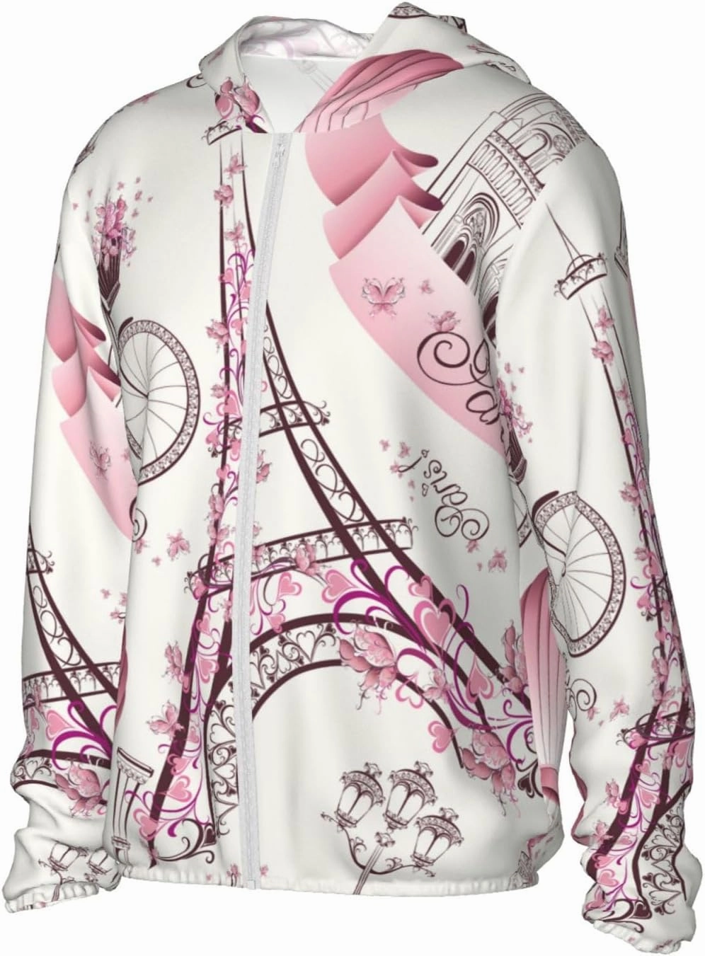 Women Sun Protection Jacket UPF50 Sunscreen Shirt Sun Block Hoodie Pockets