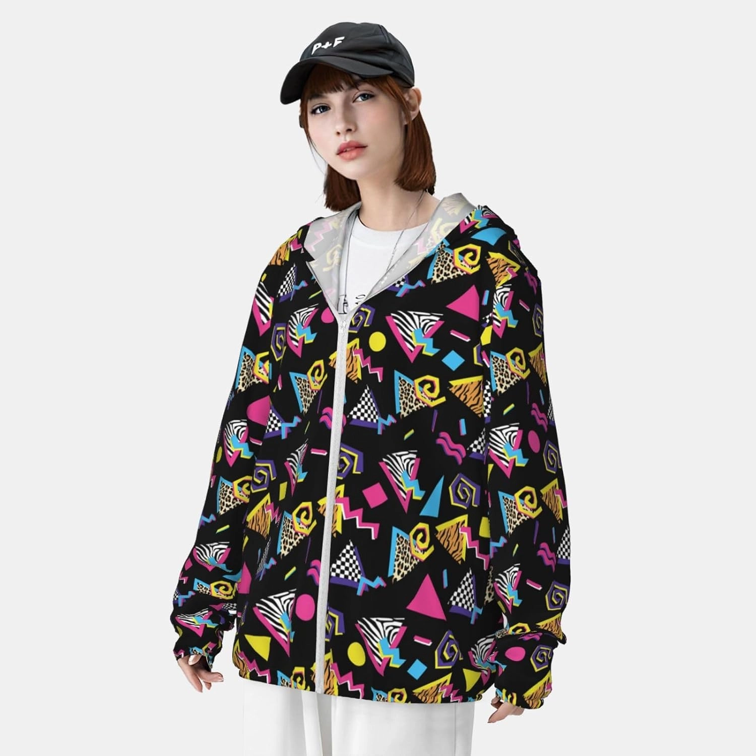 Women Sun Protection Jacket UPF50 Sunscreen Shirt Sun Block Hoodie Pockets