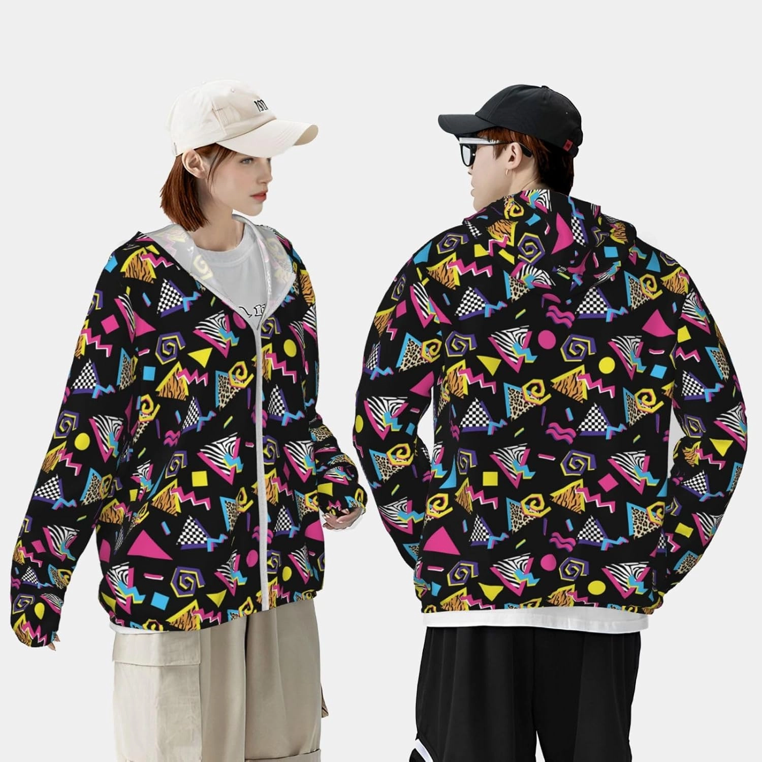 Women Sun Protection Jacket UPF50 Sunscreen Shirt Sun Block Hoodie Pockets