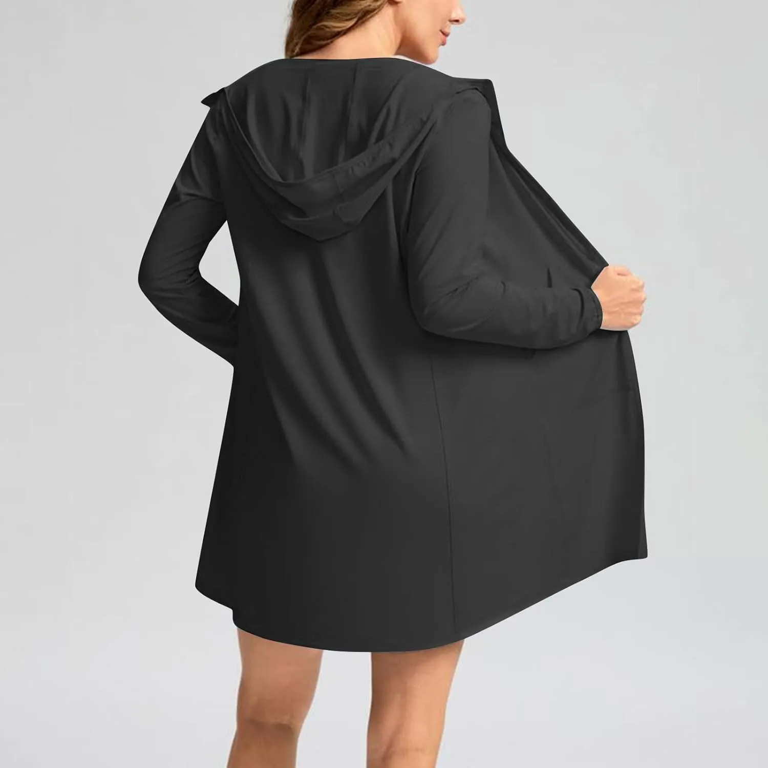 Women's Summer Shirts Full Zip UPF 50  Sun Protection Hoodie Jacket Long Sleeve Hiking Outdoor Clothes Outfits