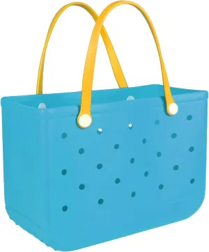 X-Large Rubber Beach Bag for Men & Women, Large Capacity Travel Bag Tote Bag for the Beach Boat Pool