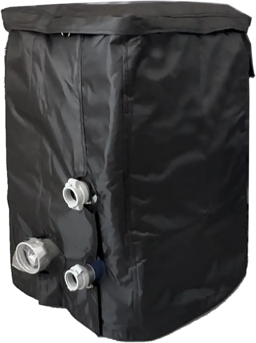 XCZ hot tub Pump Cover. with Thermal Insulation Aluminum Film, Waterproof, Sunscreen, Insulation. Spa Heat Pump Insulation Cover. (Black)