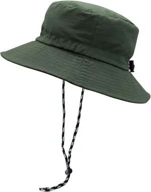 YAMEIZE Waterproof Bucket Hat with String - Packable Safari Hat Women Men UV Protection Summer Fishing Hat Beach Walking