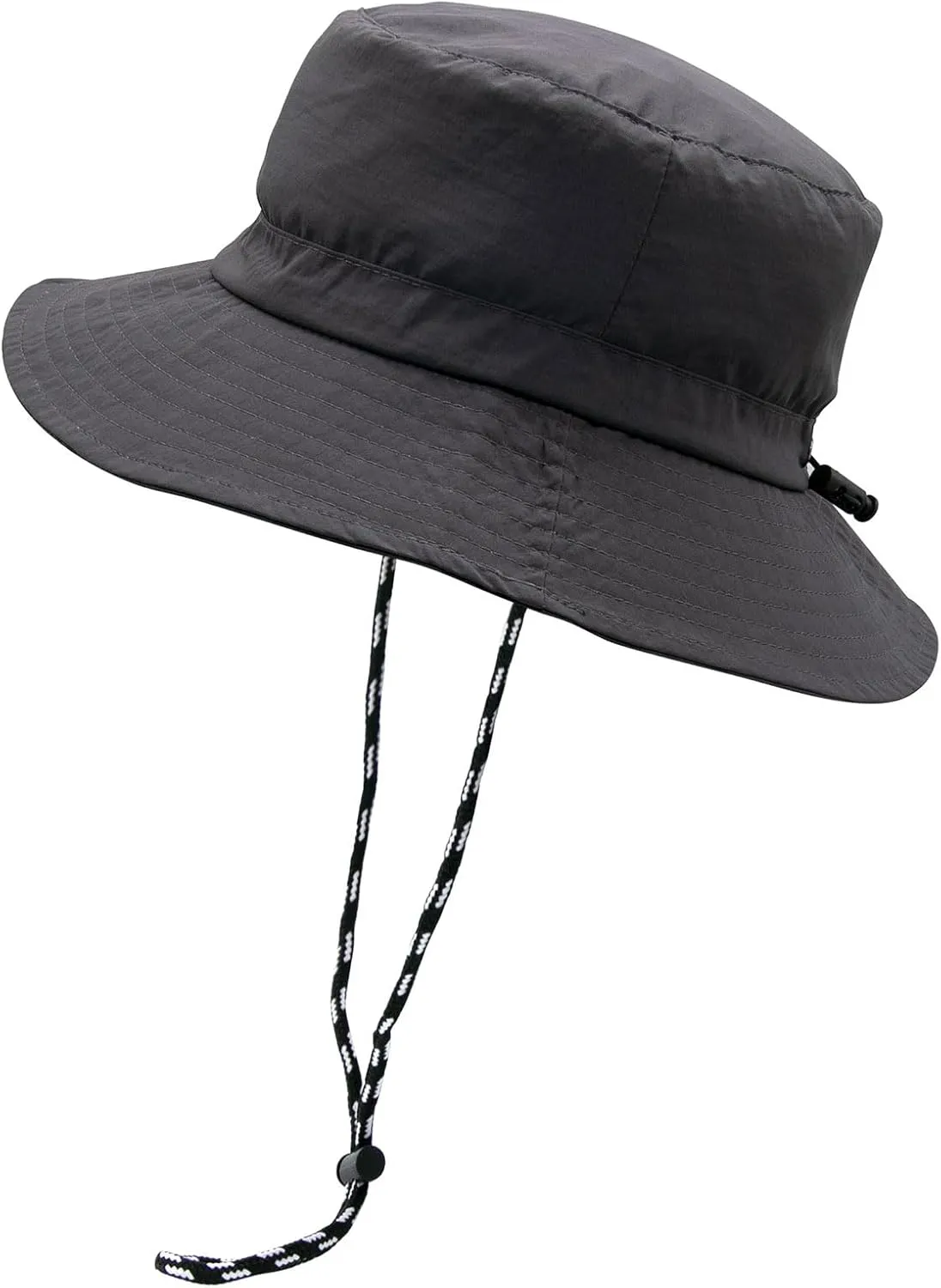 YAMEIZE Waterproof Bucket Hat with String - Packable Safari Hat Women Men UV Protection Summer Fishing Hat Beach Walking