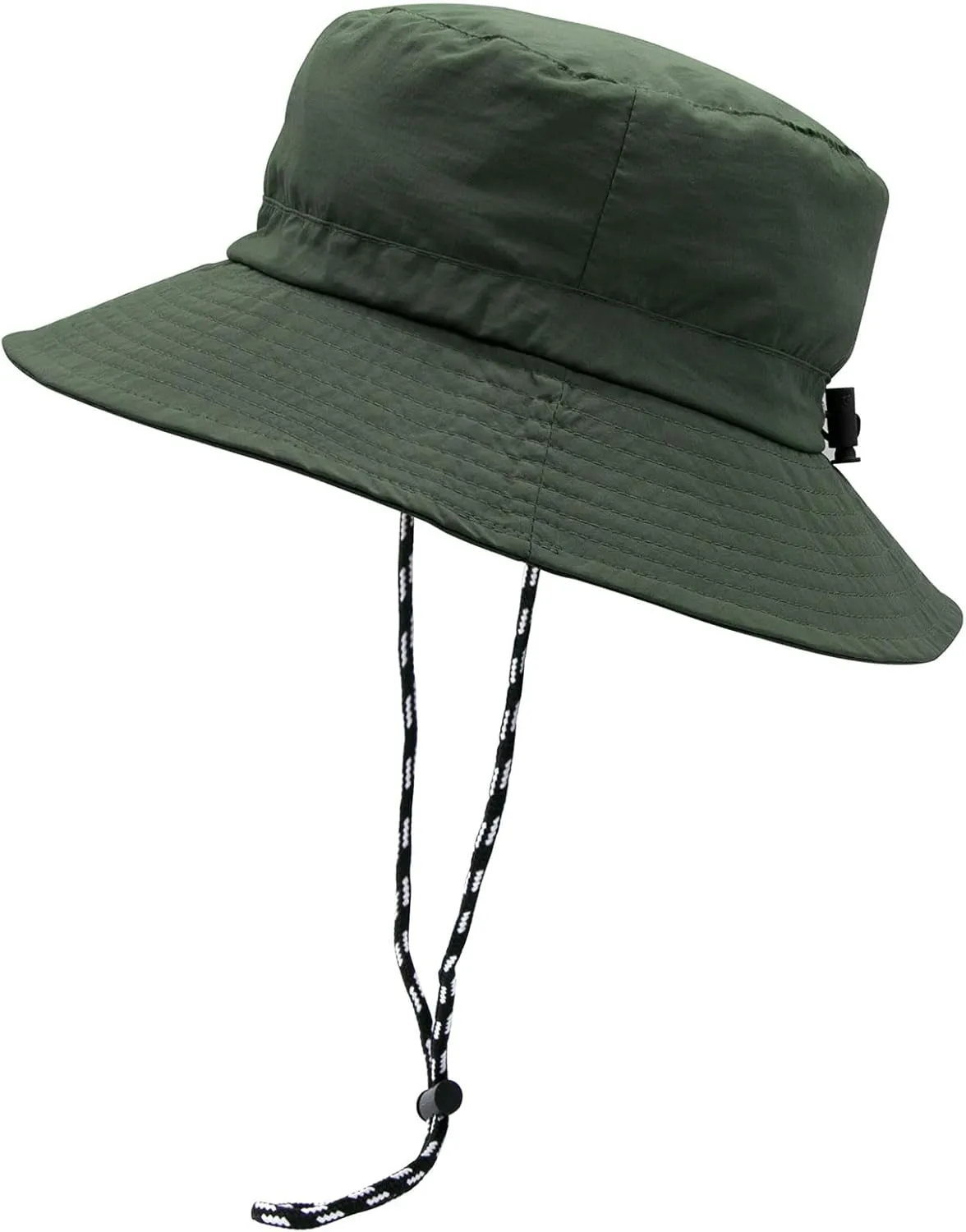 YAMEIZE Waterproof Bucket Hat with String - Packable Safari Hat Women Men UV Protection Summer Fishing Hat Beach Walking