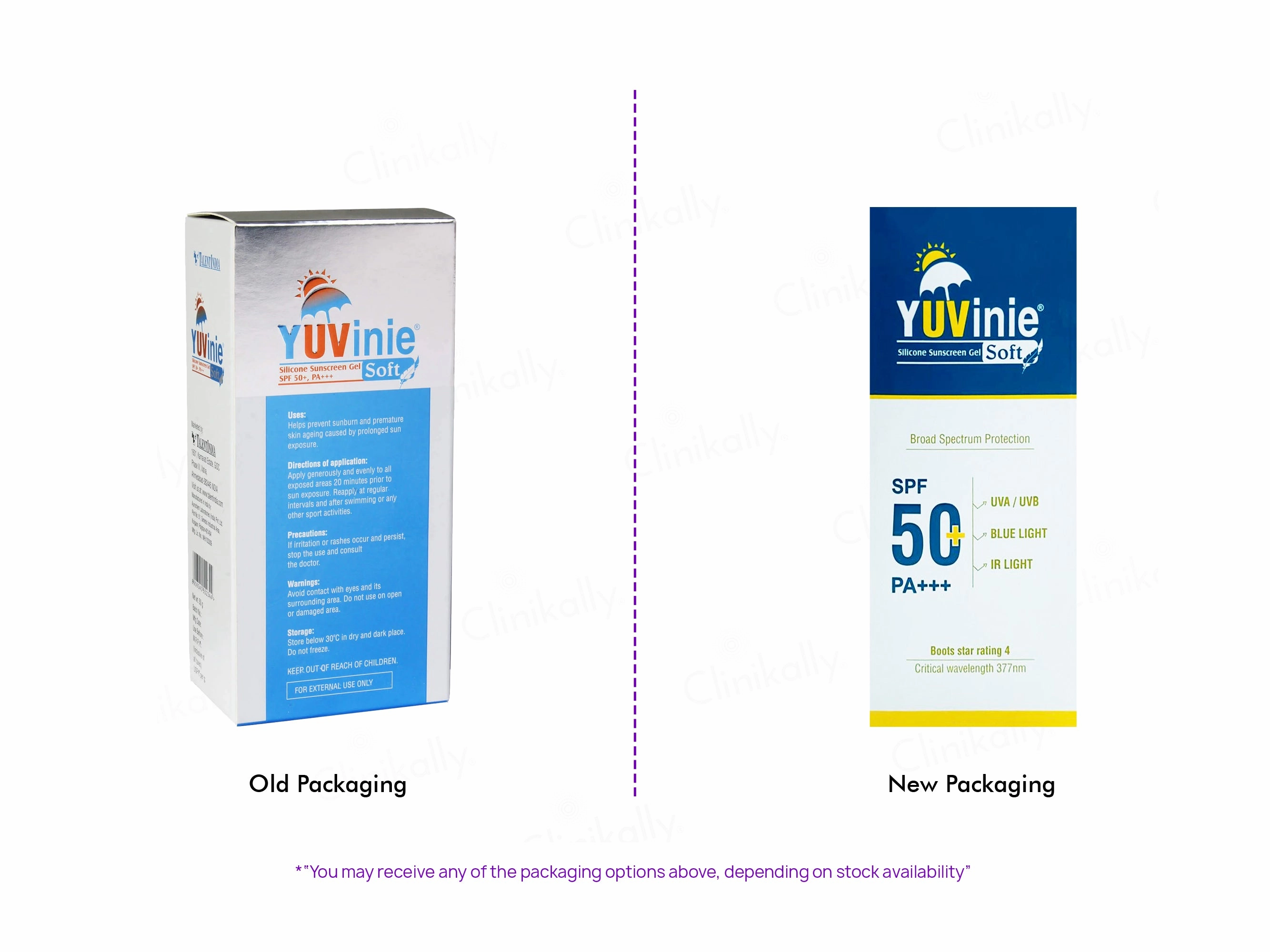 Yuvinie Soft Silicone Sunscreen Gel SPF 50 