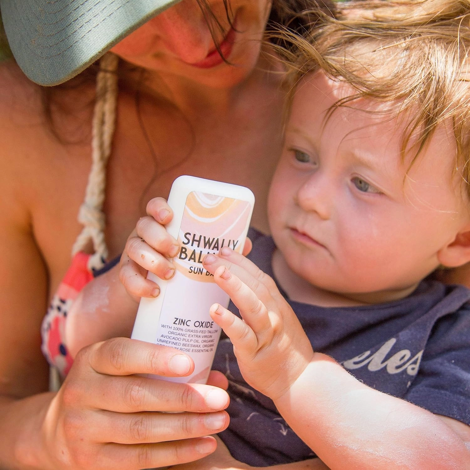 Zinc & Avocado Mineral SunBalm 30SPF, The Only Real Primal Sun Lotion - 100% Grass Fed Tallow, Avocado Oil & Non-Nano Zinc Oxide - Pregnancy Safe (Coconut   Vanilla, 2.5 Fl Oz & Tinted)